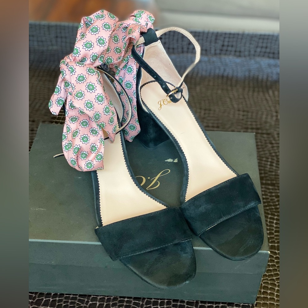 Suede, Penny sandal, J Crew